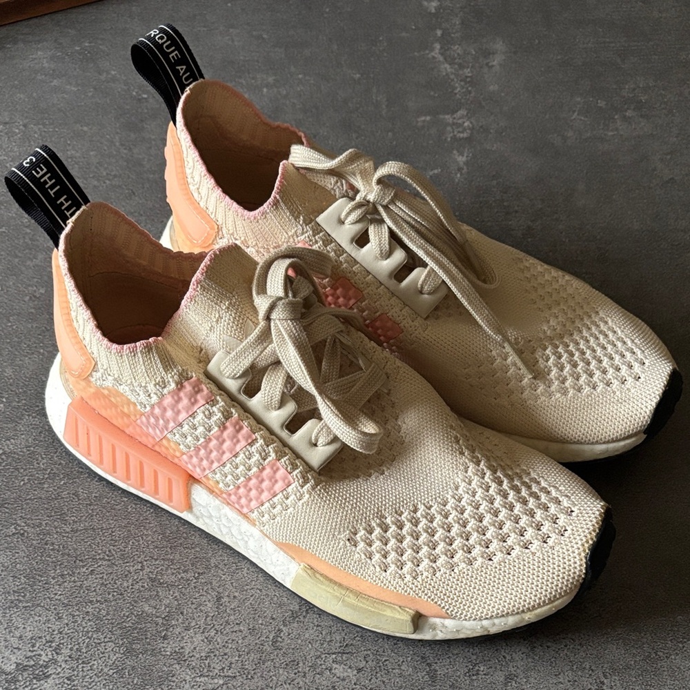 Adidas Boost La Marque Aux 3 Bandes Knit Sneakers